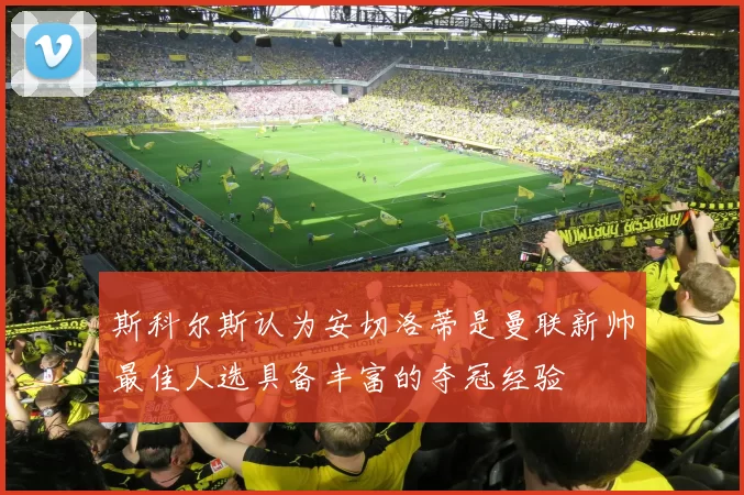 斯科尔斯认为安切洛蒂是曼联新帅最佳人选具备丰富的夺冠经验
